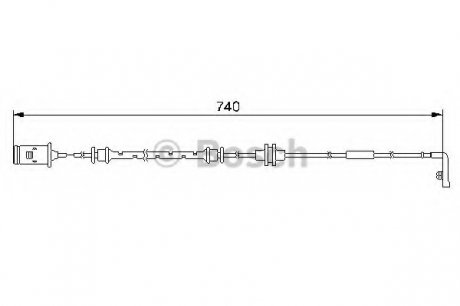 АКЦІЯ!!! Датчик зношування BOSCH 1987474973 (фото 1)