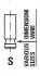 Клапан впускной HONDA Civic,CR-V,FR-V 1,8-2,0 i-vtec 01-12 FRECCIA R6559/SNT (фото 1)