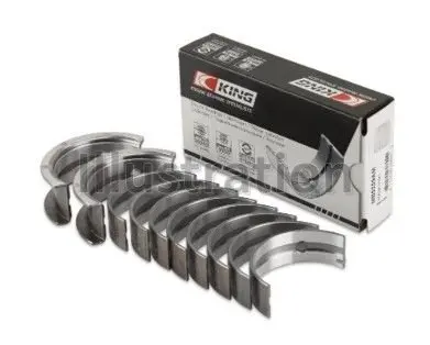 Вкладиші корінні комплект AUDI/VW 1,6D-1,9D-1,6i-2,0i -04 KING MB5027AM0.25