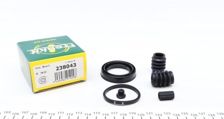 Ремкомплект суппорта (заднего) Toyota Avensis/Corolla 03-09d=38mm) (Bosch) FRENKIT 238043