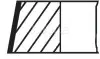 Комплект колец на поршень MAHLE MAHLE\KNECHT 03475N3 (фото 1)