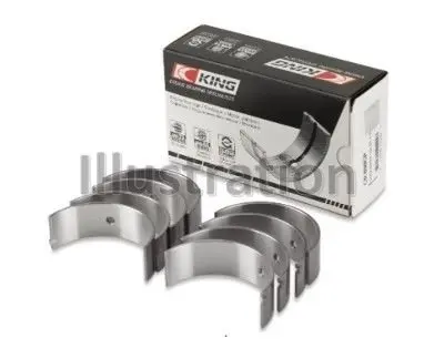 Вкладыши шатунные TOYOTA "1,8 "09>> KING CR4639SM0.25