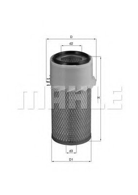 Фільтр повітряний Mahle MF Mahle filters LX16