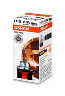 Автолампа 75 W 24 V прозора OSRAM 64177