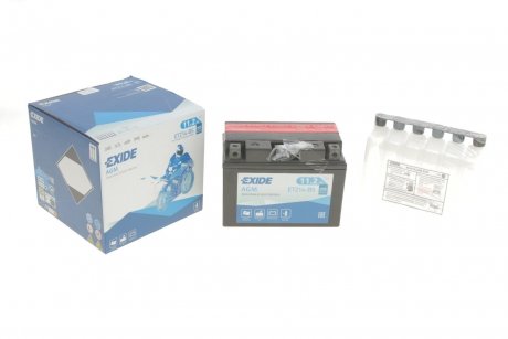 Акумулятор 11,2Ah-12v AGM (150х87х110) L, EN205 EXIDE ETZ14-BS