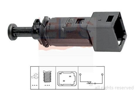 Выключатель стоп-сигнала EPS 1.810.148