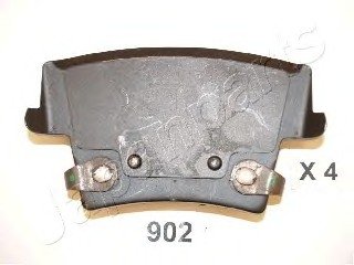 Колодки тормозные дисковые CHRYSLER зад. 300C 2,7- JAPANPARTS PP-902AF (фото 1)