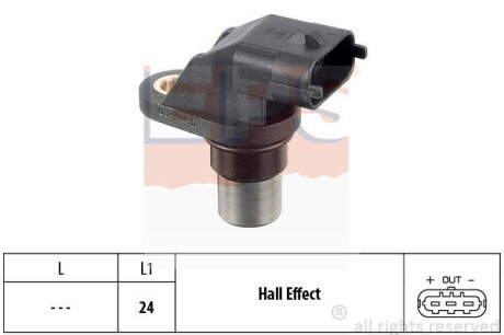 Датчик положення коленвалу EPS 1.953.344