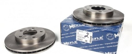 Диск гальмівний (передній) Mazda 6/MX-6 1.8-2.0 92-02 (258x24) MEYLE 715 521 7028