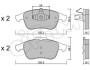 Колодка торм. RENAULT LAGUNA III 2.0-3.0 08- передн. CIFAM 822-803-0 (фото 1)