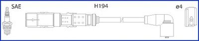 Провода зажигания VW Caddy III 1.6 94-05/T5 2.0i 03-15 (к-кт) (HÜCO) HITACHI HITACHI-HUCO 134791
