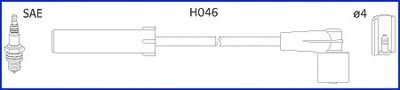HITACHI LADA К-т высоковольтных проводов Kalina,Niva 1.6/1.7 98- HITACHI HITACHI-HUCO 134979