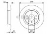 Гальмівний диск CHEVROLET/OPEL Astra/Zafira/ \'\'R \'\'1.6-2.2 \'\'04-15 BOSCH 0986479515 (фото 1)