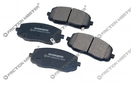 Колодки гальмівні дискові Brake Pads Premium FRICTION MASTER MKD1601 (фото 1)