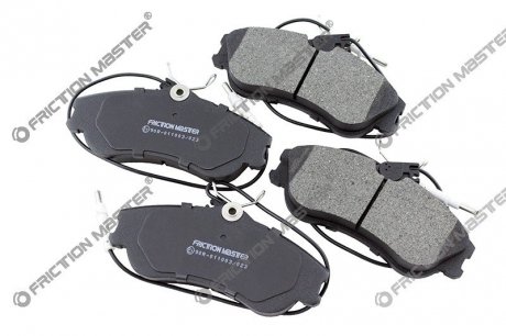 Колодки гальмівні дискові Brake Pads Premium FRICTION MASTER MKD1190 (фото 1)