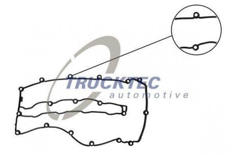 Прокладка крышки TRUCKTEC AUTOMOTIVE 02.10.146 (фото 1)