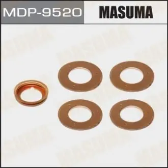 Фото запчастини Шайби для форсунок, комплект Nissan LD20-II, комплект MASUMA MDP9520 Шайби для форсунок, комплект Nissan LD20-II, комплект MASUMA MDP9520