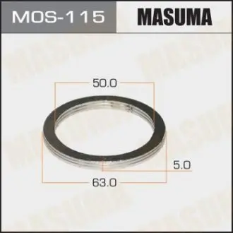 Кільце глушника 50 х 63 (уп.20 шт) MASUMA MOS115