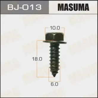 Саморіз 6x18мм, уп.10шт MASUMA BJ013