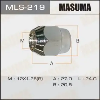 Гайка Nissan упаковка 20 шт MASUMA MLS219