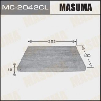 Салонный фильтр угольный MASUMA MC2042CL