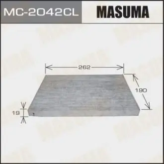 Салонний фільтр вугільний MASUMA MC2042CL