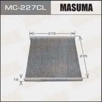 Салонний фільтр вугільний MASUMA MC227CL