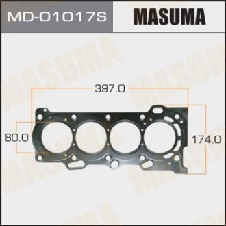 Прокладка головки блоку MASUMA MD01017S (фото 1)