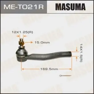 Рульовий наконечник тяги MASUMA MET021R