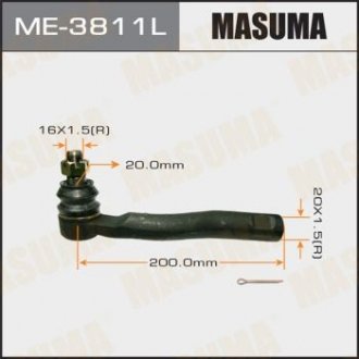 Рулевой наконечник тяги MASUMA ME3811L (фото 1)