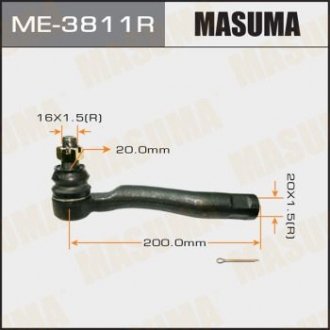 Рулевой наконечник тяги MASUMA ME3811R (фото 1)