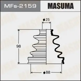 Пыльник ШРУСа Силикон MASUMA MFs2159