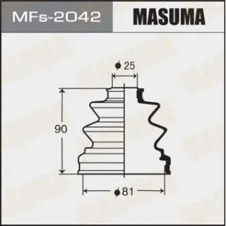 Пильовик ШРУСу Силікон MASUMA MFs2042