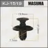 Фото запчастини 1 - кліпса автомобільна MASUMA KJ1519 Кліпса автомобільна MASUMA KJ1519 (фото 1)