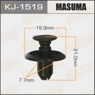 Фото запчастини Кліпса автомобільна MASUMA KJ1519 Кліпса автомобільна MASUMA KJ1519