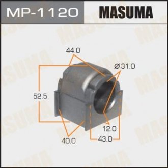 Втулка стабилизатора MASUMA MP1120 (фото 1)
