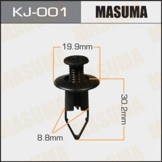 Клипса автомобильная MASUMA KJ001 (фото 1)