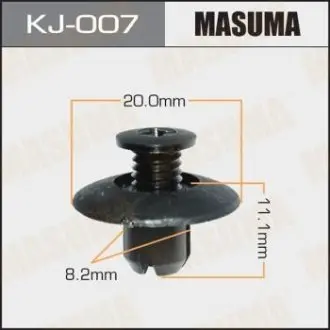 Фото запчастини Кліпса автомобільна MASUMA KJ007 Кліпса автомобільна MASUMA KJ007