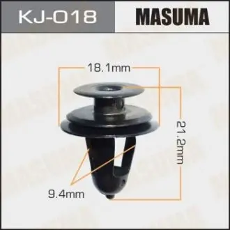 Кліпса автомобільна MASUMA KJ018