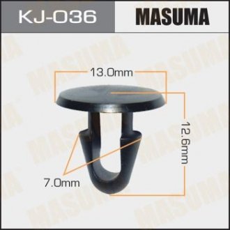 Кліпса автомобільна MASUMA KJ036 (фото 1)