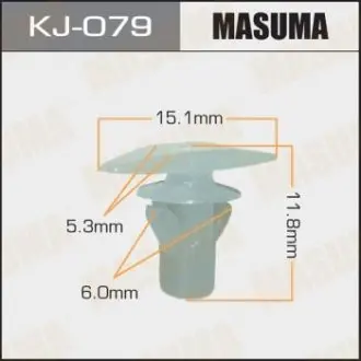 Кліпса автомобільна MASUMA KJ079
