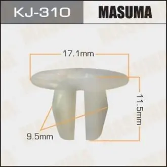 Фото запчастини Кліпса автомобільна MASUMA KJ310 Кліпса автомобільна MASUMA KJ310