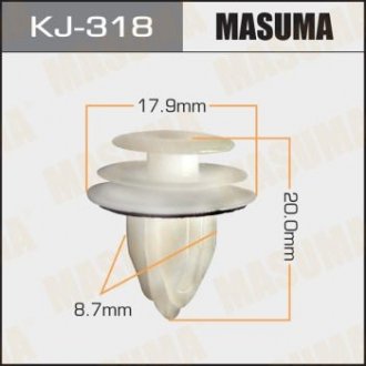 Кліпса автомобільна MASUMA KJ318 (фото 1)