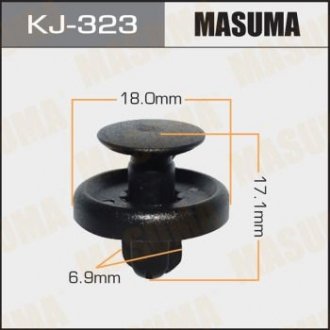 Кліпса автомобільна MASUMA KJ323 (фото 1)