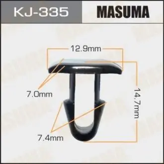 Кліпса автомобільна MASUMA KJ335