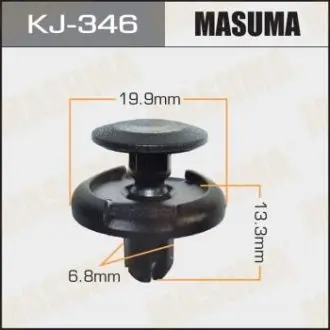 Фото запчастини Кліпса автомобільна MASUMA KJ346 Кліпса автомобільна MASUMA KJ346