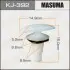 Клипса автомобильная MASUMA KJ392 (фото 1)