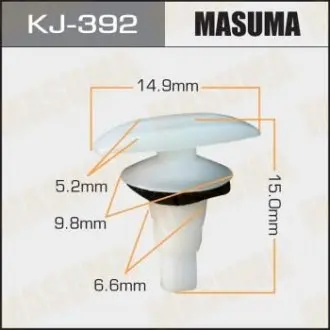 Клипса автомобильная MASUMA KJ392