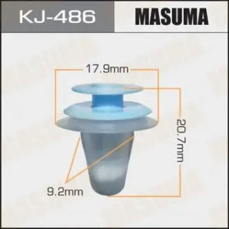 Клипса автомобильная MASUMA KJ486