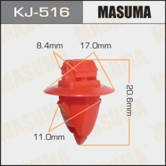 Клипса автомобильная MASUMA KJ516 (фото 1)